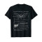 T-shirt Cigale noir homme/femme - miniature