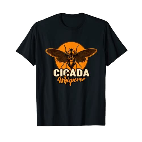 T-shirt Cigale noir homme/femme