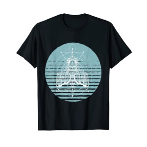 T-shirt Cigale noir homme/femme
