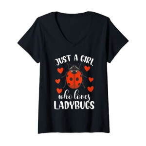 T-shirt Coccinelle noir col en v femme