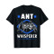 T-shirt Fourmi noir homme/femme - miniature