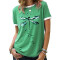 T-shirt Libellule vert femme - miniature