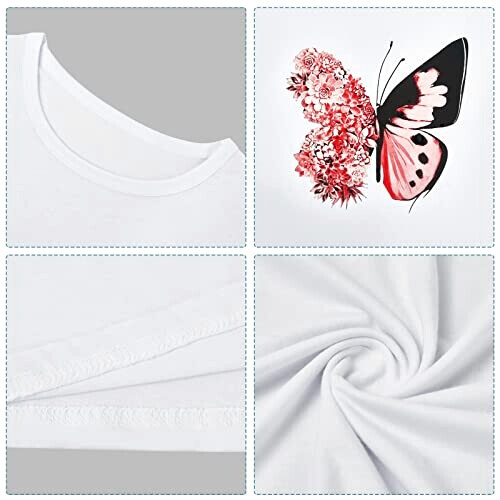 T-shirt Papillon femme variant 3 
