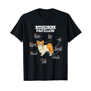 T-shirt Papillon noir homme/femme