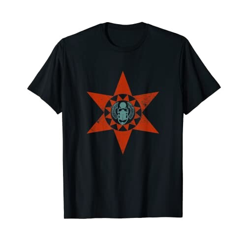 T-shirt Scarabée noir homme/femme