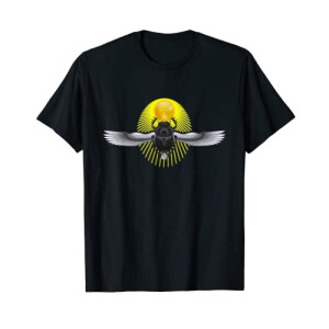 T-shirt Scarabée noir homme/femme