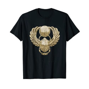 T-shirt Scarabée noir homme/femme
