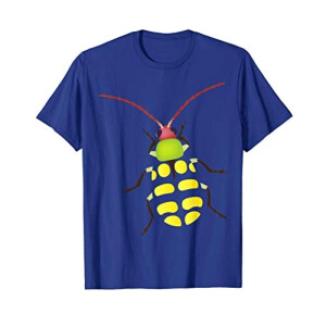T-shirt Scarabée bleu homme/femme
