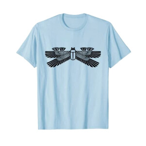 T-shirt Scarabée bleu homme/femme
