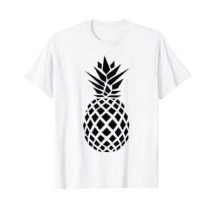 T-shirt Ananas blanc homme/femme