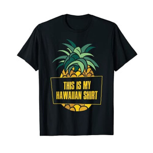 T-shirt Ananas noir homme/femme