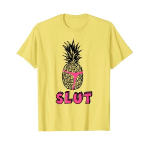 T-shirt Ananas jaune homme/femme