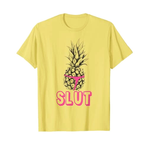 T-shirt Ananas jaune homme/femme
