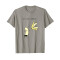 T-shirt Banane gris homme/femme - miniature