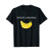 T-shirt Banane noir homme/femme - miniature