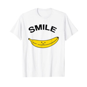 T-shirt Banane blanc homme/femme