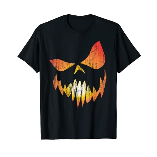 T-shirt Citrouille noir homme/femme