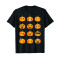 T-shirt Citrouille noir fille/garçon - miniature