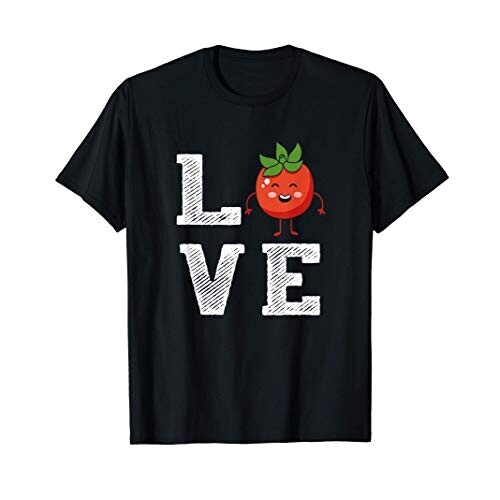 T-shirt Tomate noir homme/femme