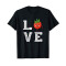 T-shirt Tomate noir homme/femme - miniature