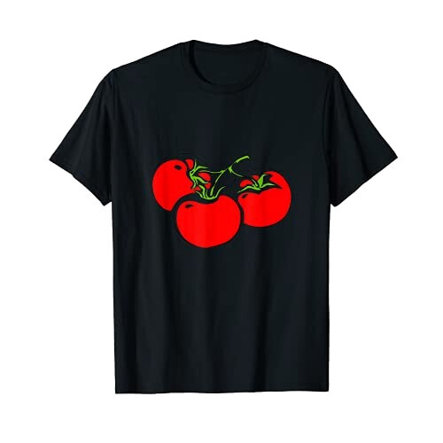 T-shirt Tomate noir homme/femme