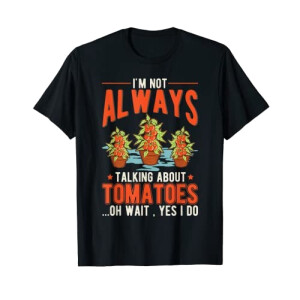 T-shirt Tomate noir homme/femme