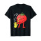 T-shirt Tomate noir homme/femme - miniature