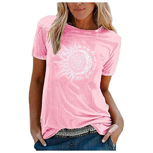 T-shirt rose 10 femme