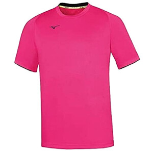 T-shirt rose fluo et bleu marine homme