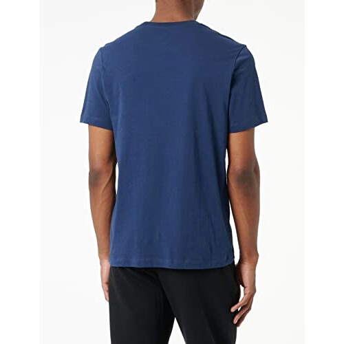 T-shirt bleu (midnight navy/white) homme variant 2 