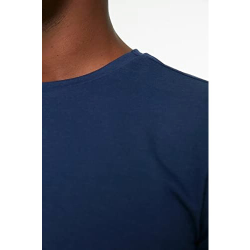 T-shirt bleu marine homme variant 0 