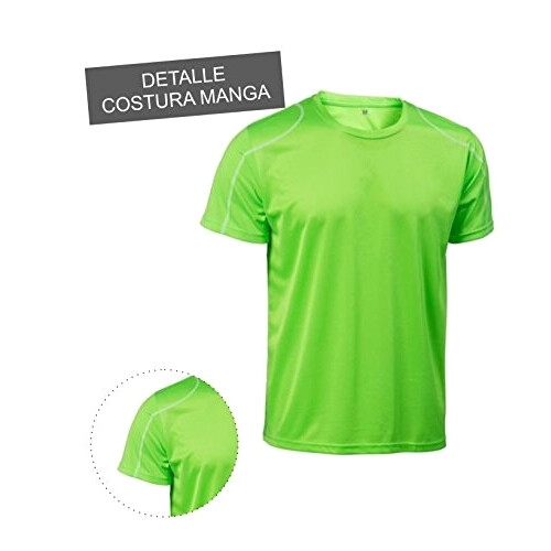 T-shirt vert fluo homme/femme variant 0 