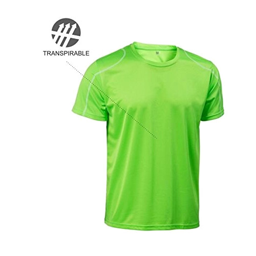 T-shirt vert fluo homme/femme variant 1 