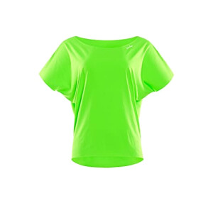 T-shirt vert fluo femme