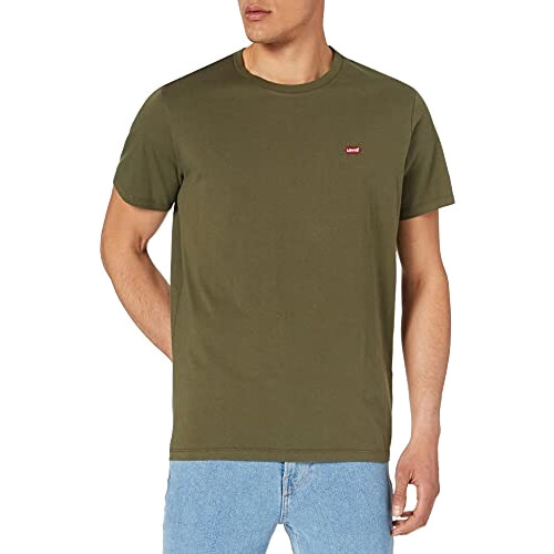 T-shirt vert olive night homme