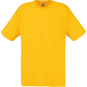 T-shirt jaune tournesol homme