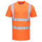 T-shirt orange homme/femme - miniature