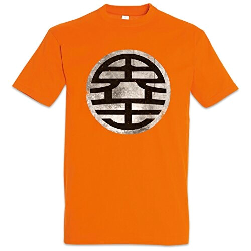 T-shirt orange jaune homme