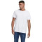 T-shirt blanc (white detail: slim) homme - miniature