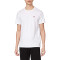 T-shirt blanc cotton + patch white homme - miniature