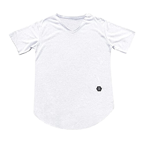 T-shirt blanc . col en v homme variant 1 