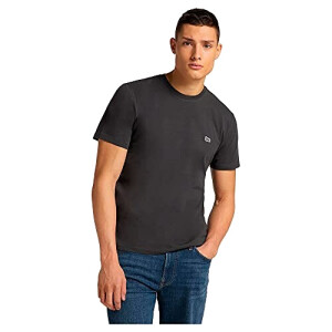 T-shirt noir délavé homme