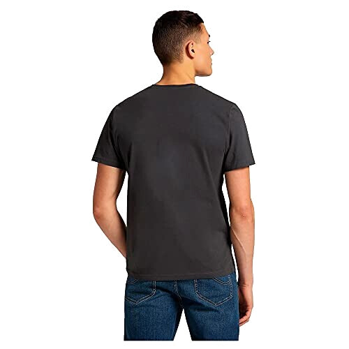 T-shirt noir délavé homme variant 0 