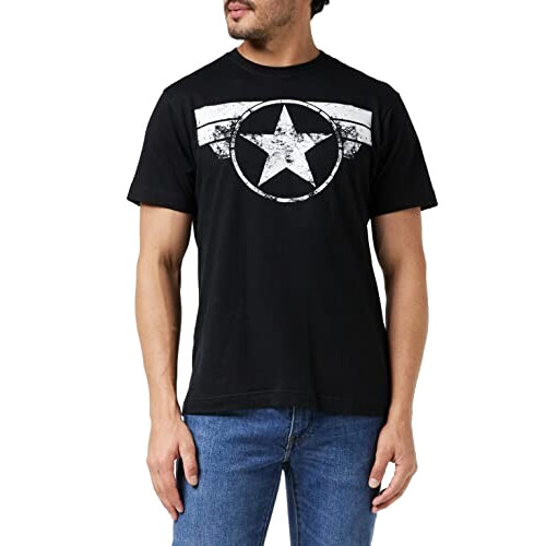 T-shirt noir (black blk) homme