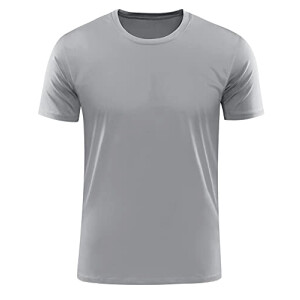 T-shirt gris clair homme