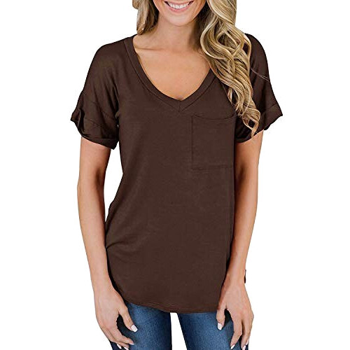 T-shirt marron femme variant 1 