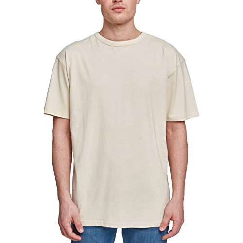 T-shirt beige sable homme