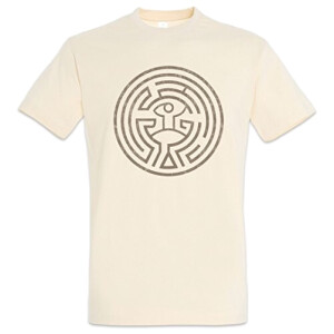 T-shirt beige homme