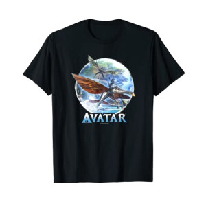 T-shirt Avatar noir homme/femme
