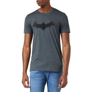 T-shirt Batman gris (dark heather dkh) homme